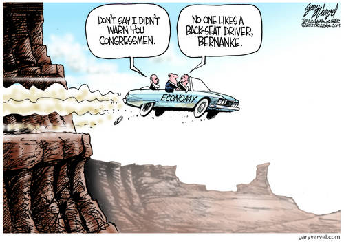 Congress Drives Economy Over Precipice, Ignores Warnings