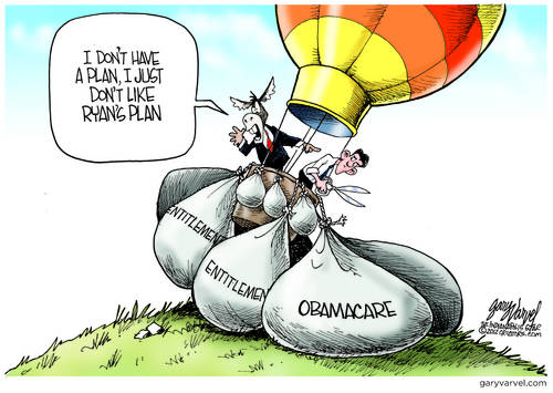 Donkey Says Ryan Plan Is Bad, But Has Nothing Better
