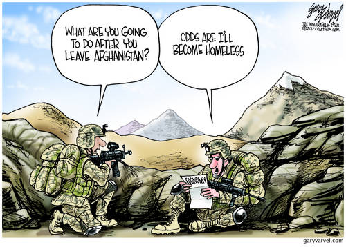 Military Men and Women Fight For Freedom To Become Homeless