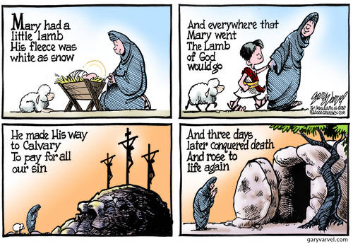 Mary Had A Little Lamb Takes On A Different Meaning At Easter