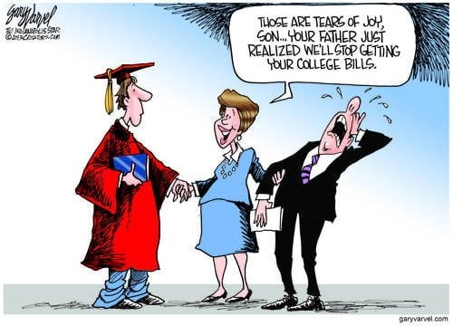 Parental Joy At Graduation Time Is Really For Wallet Pain Ending