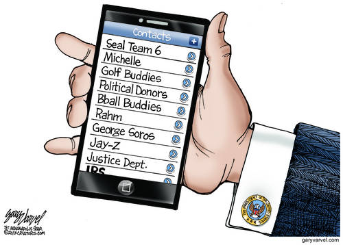 The Obamaphone Comes Preloaded With An Interesting Contact List