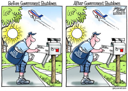 Government Shutdown: The Sky Is Falling, Or Maybe Not