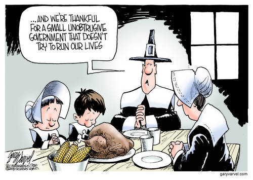 Today, Imagine Some Things The Pilgrims Were Thankful For