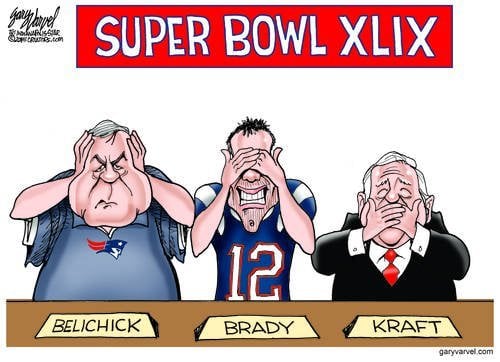 The Superbowl Has Its Own Set Of Three Not So Wise Monkeys