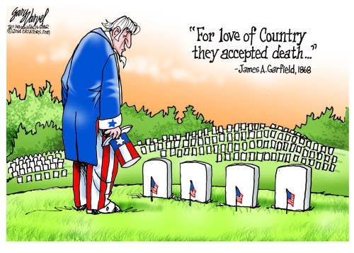 For Love Of Country, They Accepted Death. Freedom Is Not Free