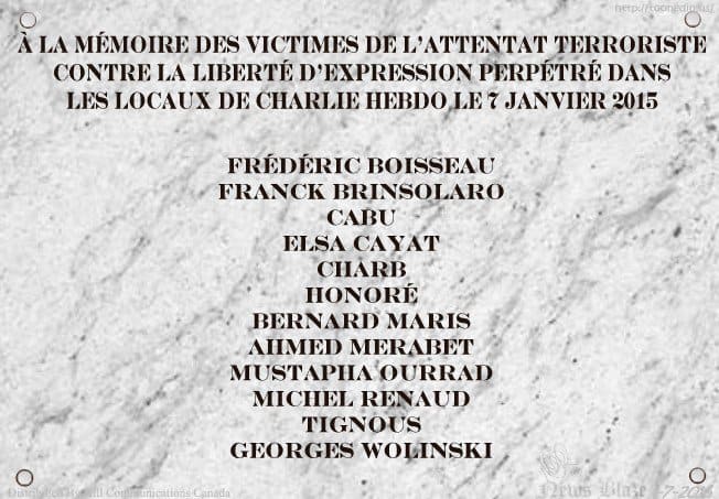 Remembering the Charlie Hebdo killings, one year later.
