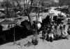 Pakistani Hindu Refugee Family Outside Their Tents