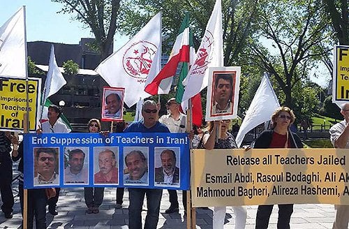 Iranian-Canadians Demonstrate Against Iran’s Religious Dictatorship