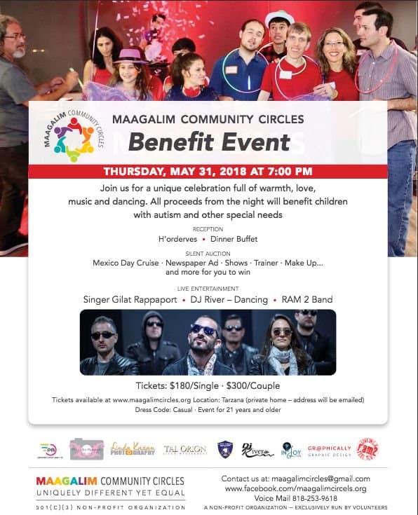 If Your Child is Autistic, He or She Has a Listening Ear and a Heart 4 maagalim benefit poster
