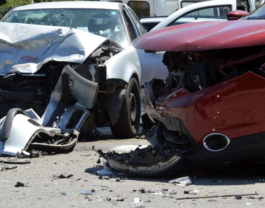 car accident.