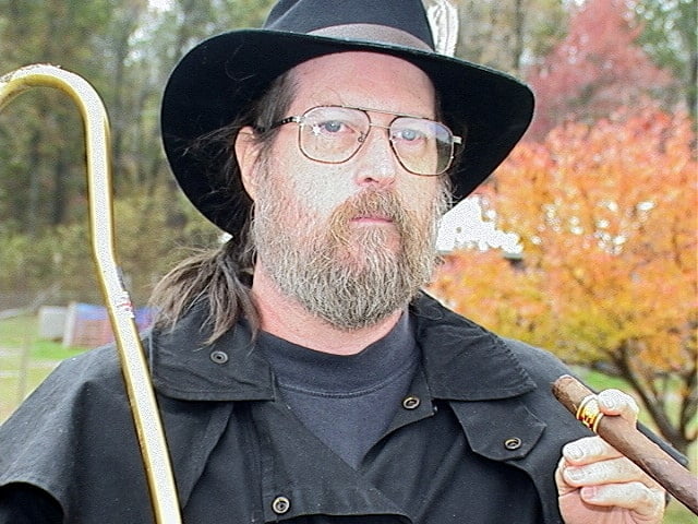 John McCormick on his sheep ranch