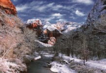 Feeling Cold in The US Winter? winter virgin river. Image by Brigitte Werner from Pixabay