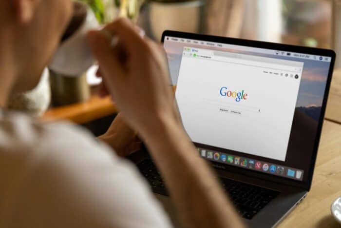 Five Leading Ad Tech Platforms to Check Out this Summer 1 person using a laptop with the Google website on the screen