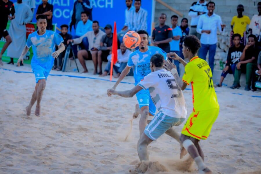 5 beach soccer. photo: Abdulkadir Muse Osman