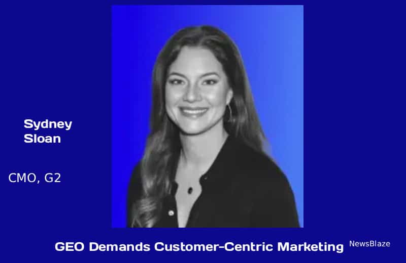 Sydney Sloan, G2 CMO