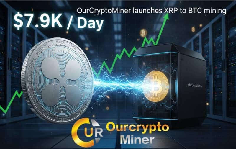 OurCryptoMiner Launches XRP-Powered Bitcoin Mining Model