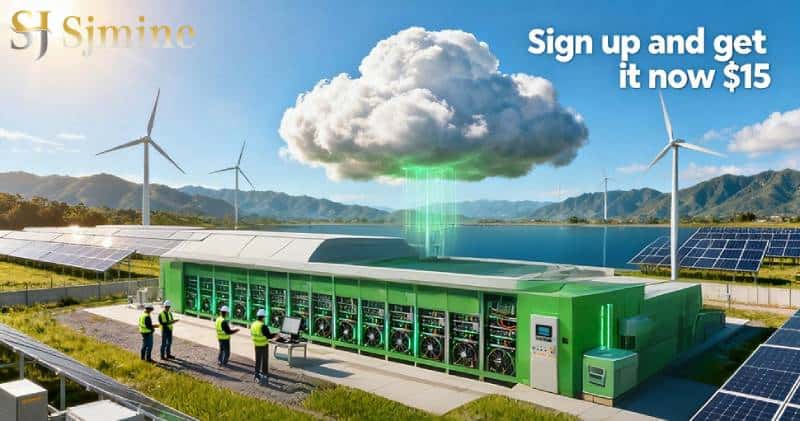 ETF, XRP, ETH and BTC Investors Look to Sjmine Cloud Mining as Market Volatility Persists 1 sjmine operation
