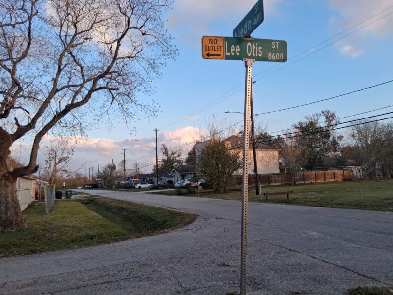 American Dope: Texas Marijuana Laws Changed—After Black Power Activist—Got 30 Years for Giving Houston Cop—A Weed Joint 9 Houston's "Lee Otis Street" in Sunnyside Named in His Honor: Image by C.Walker
