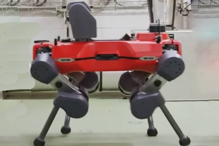ANYmal four-legged robot used for autonomous inspection in industrial environments