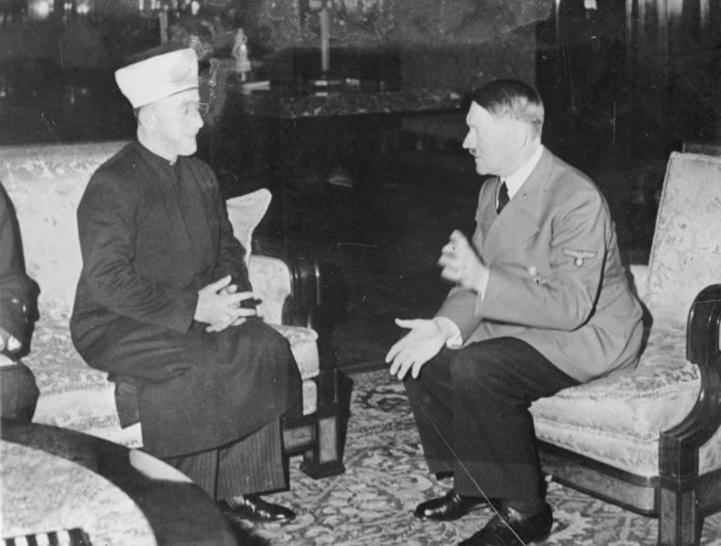 Nazism and Jihadism, Hajj Amin al-Husseini meeting Adolf Hitler in Nazi Germany in 1941
