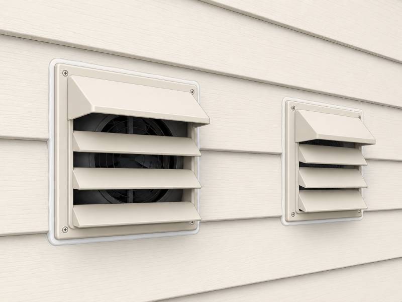 sealed exhaust fans illustration. NewsBlaze image.