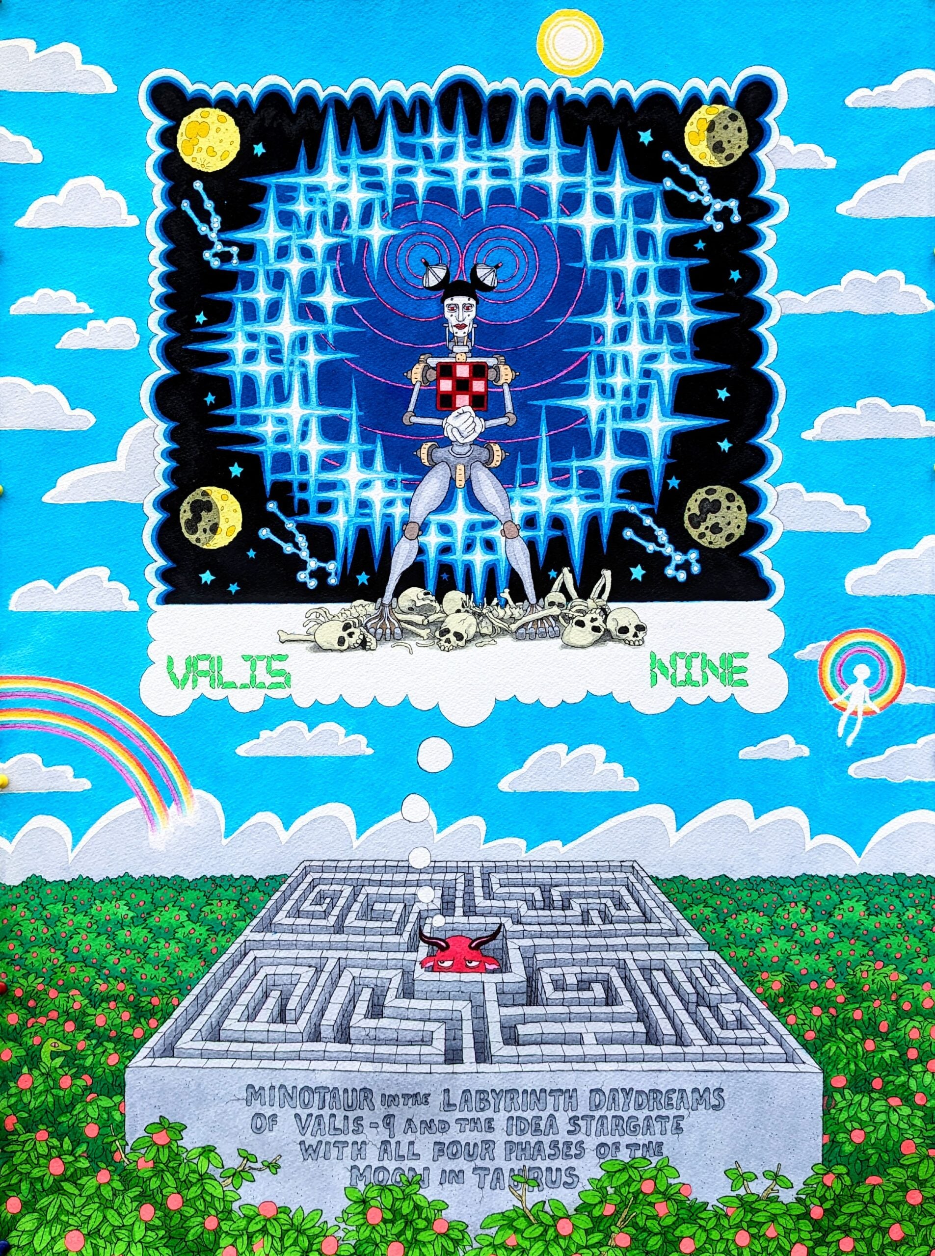 Jack Bride: Weaving Astrology, Full Moons And Comics Into His Unique Artistic Vision 4 Jack Bride: Weaving Astrology, Full Moons And Comics Into His Unique Artistic Vision 4