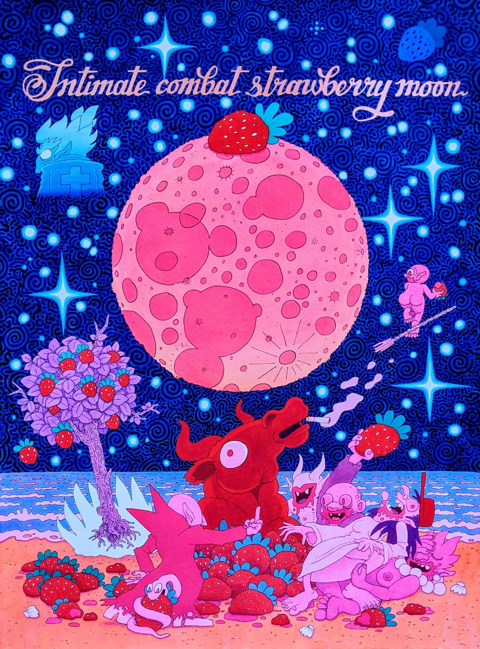Jack Bride: Weaving Astrology, Full Moons And Comics Into His Unique Artistic Vision 1 Jack Bride: Weaving Astrology, Full Moons And Comics Into His Unique Artistic Vision 1