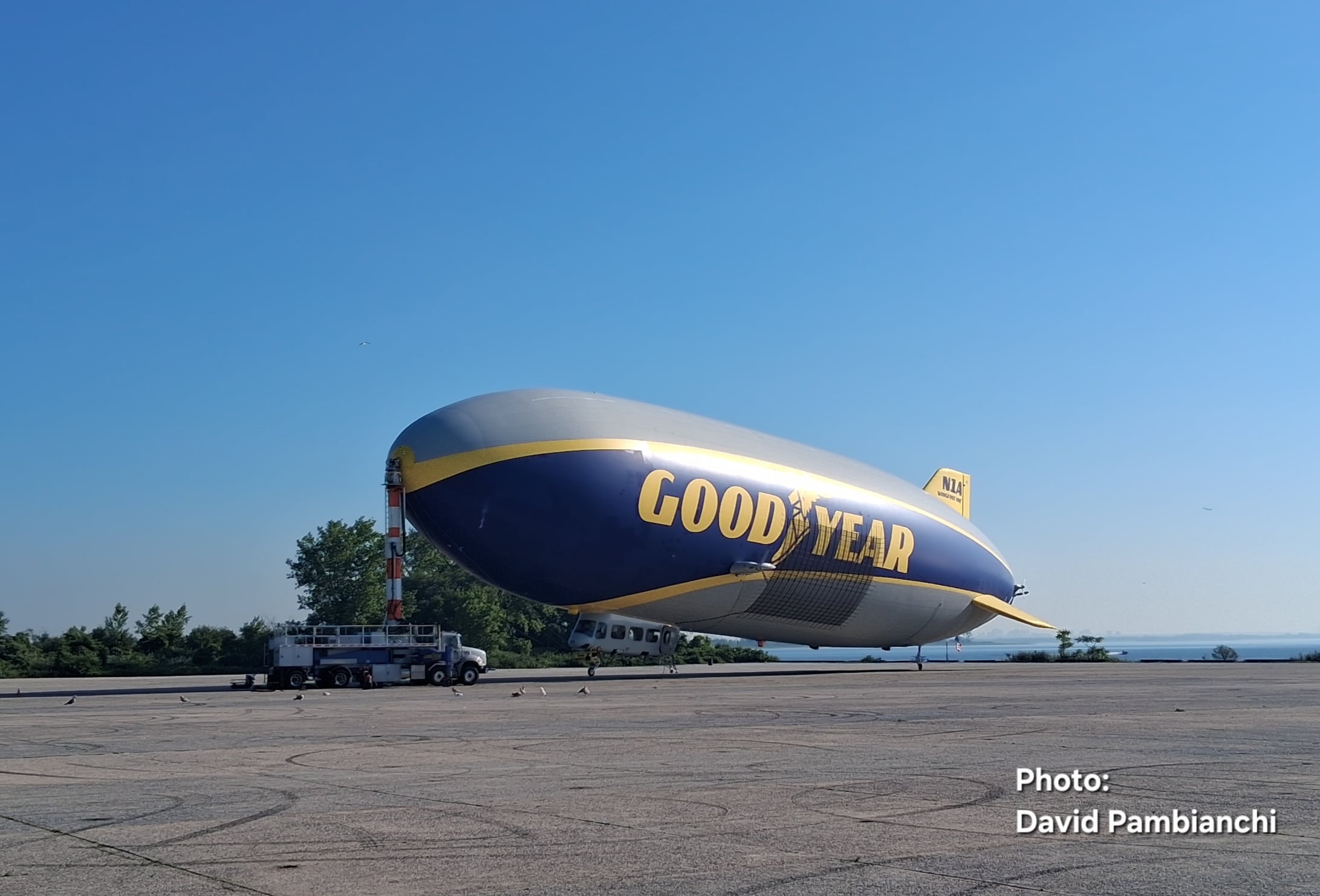 Goodyear Blimp Brings America 250 Sky View to Floyd Bennett Field