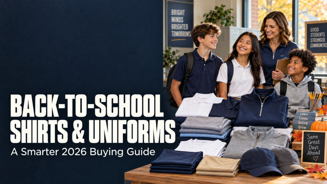 Back-to-School Shirts & Uniforms: A Smarter 2026 Buying Guide