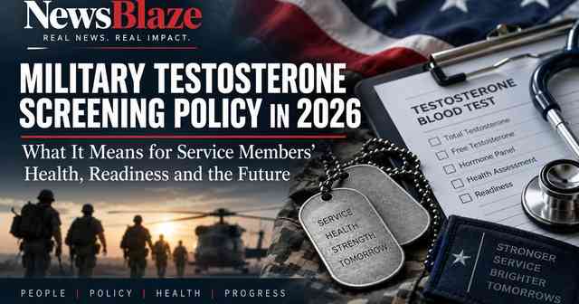 Military Begins New Testosterone-Deficiency Screening Policy for Male Service Members
