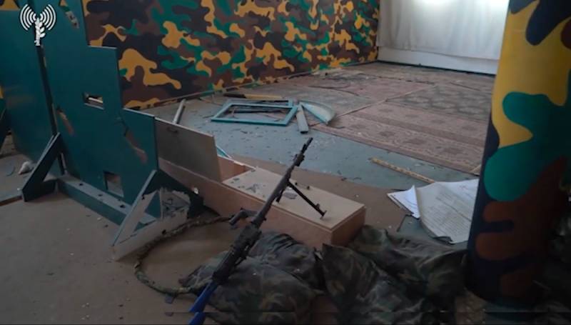 The Real Gaza – Not NAZA - Story 4 Training room and military equipment shown inside a Gaza mosque